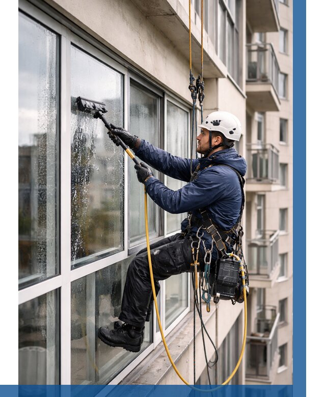 Мойка балконного остекления в Шадринске от 3619 р. | ВЫСОТНИК-Шдр