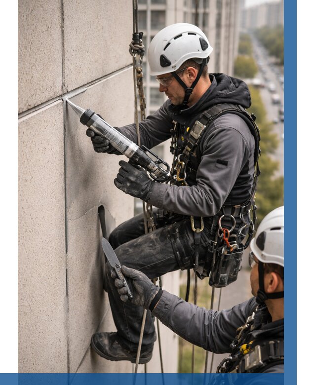 Первичная герметизация швов в Шадринске от 620 р. | ВЫСОТНИК-Шдр