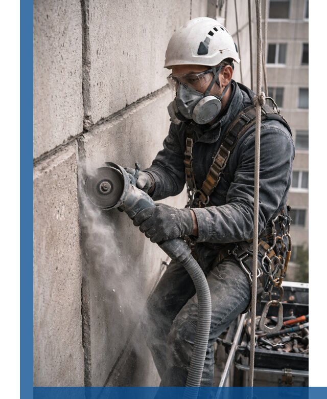 Штробление межпанельных швов в Шадринске качественно и быстро