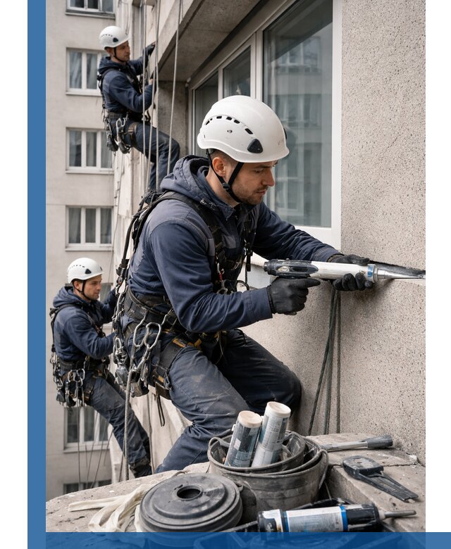 Герметизация швов лоджии в Шадринске профессионально и надежно