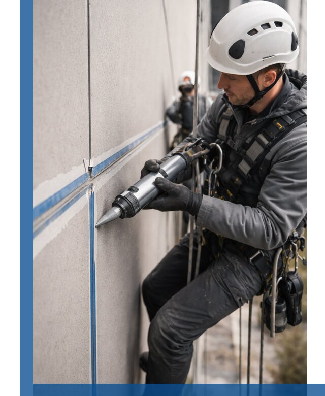 Герметизация стыков фасадных панелей в Шадринске качественно и быстро