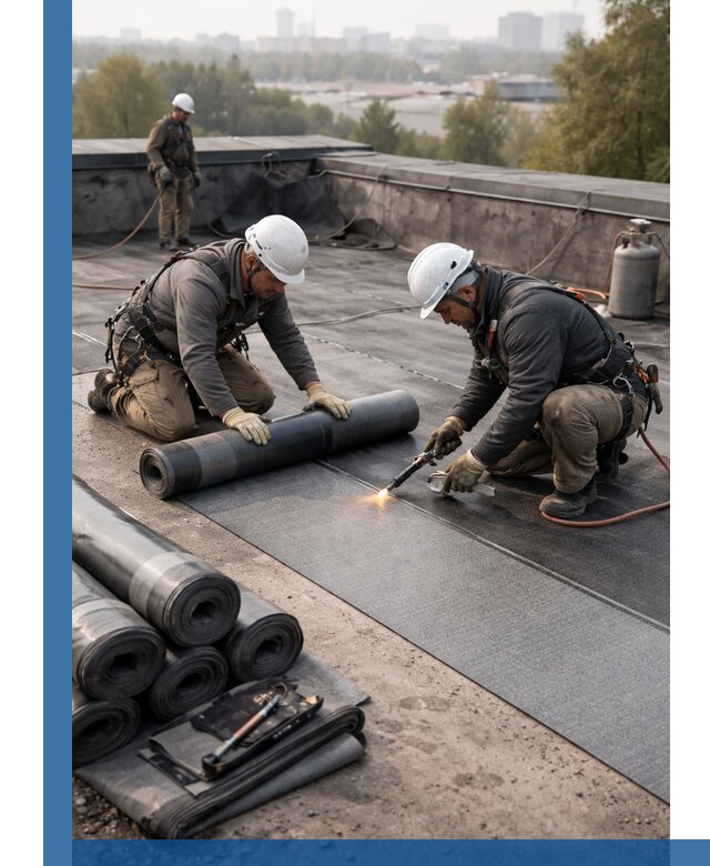 Монтаж мягкой кровли в Шадринске профессионально и надежно