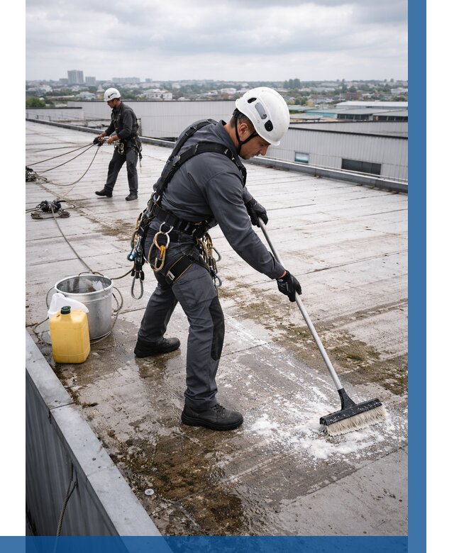 Очистка крыши по графику в Шадринске от 7756 р. | ВЫСОТНИК-Шдр