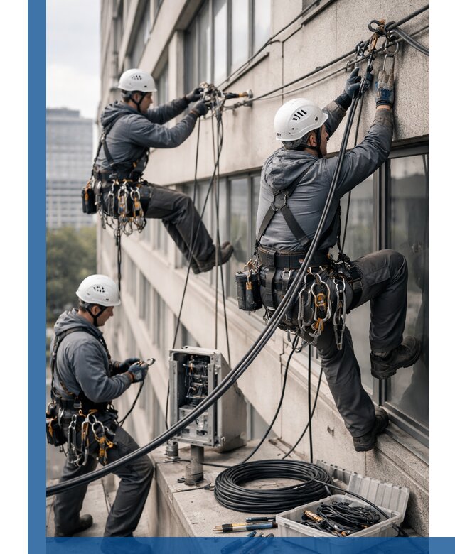 Прокладка оптоволоконного кабеля в Шадринске под ключ с тестированием