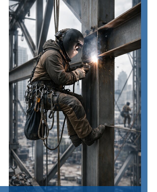 Высотные сварочные работы в Шадринске от 3619 р. | ВЫСОТНИК-Шдр