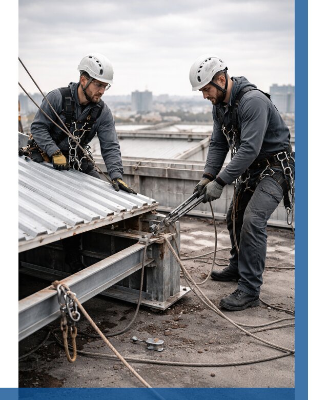 Демонтаж крышной установки в Шадринске от 87899 р. | ВЫСОТНИК-Шдр