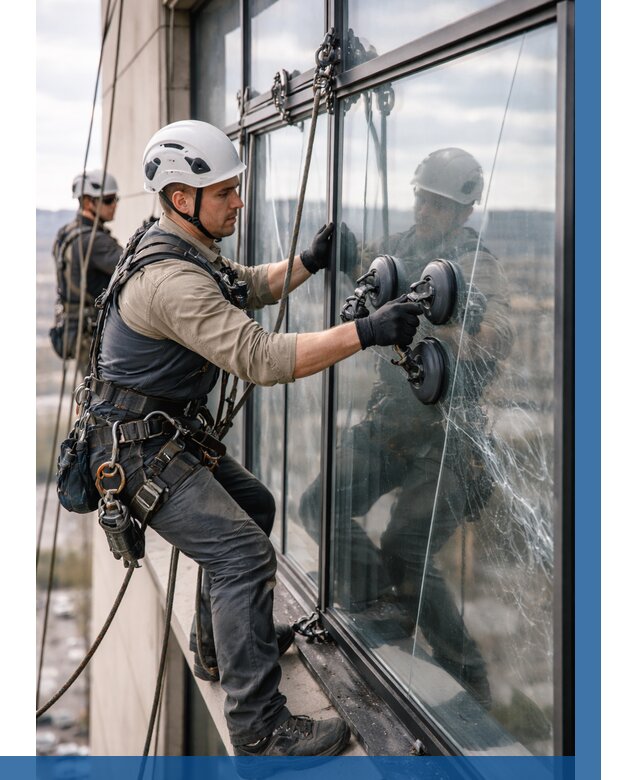 Замена стекла в витраже в Шадринске под ключ от 8790 р. | ВЫСОТНИК-Шдр