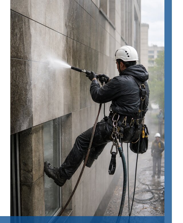 Гидроструйная очистка поверхностей в Шадринске от 879 р. | ВЫСОТНИК-Шдр