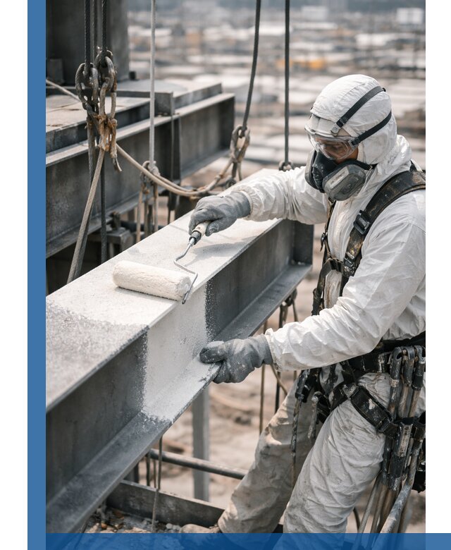 Профессиональная огнезащитная обработка металлоконструкций в Шадринске