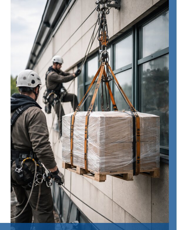 Подъем груза на высоту в Шадринске от 3102 р. | ВЫСОТНИК-Шдр