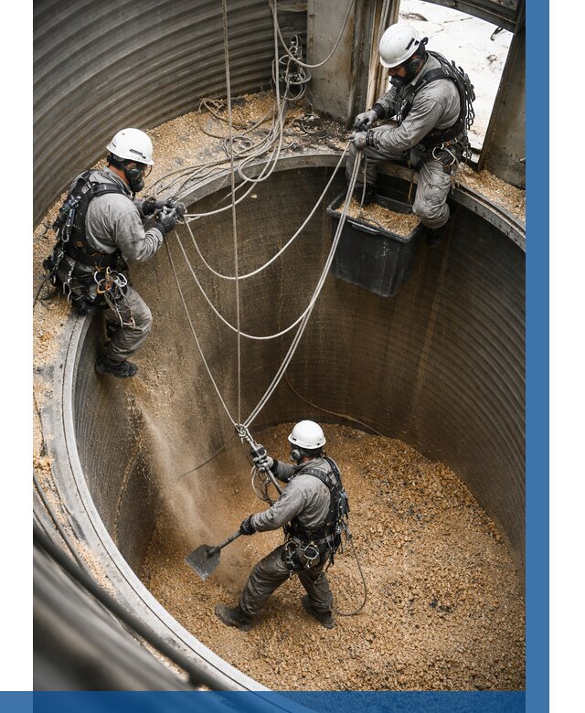 Чистка зерновых бункеров в Шадринске от 12409 р. | ВЫСОТНИК-Шдр