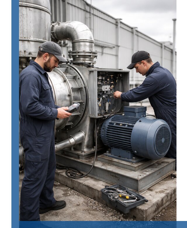 Техническое обслуживание промышленного оборудования в Шадринске