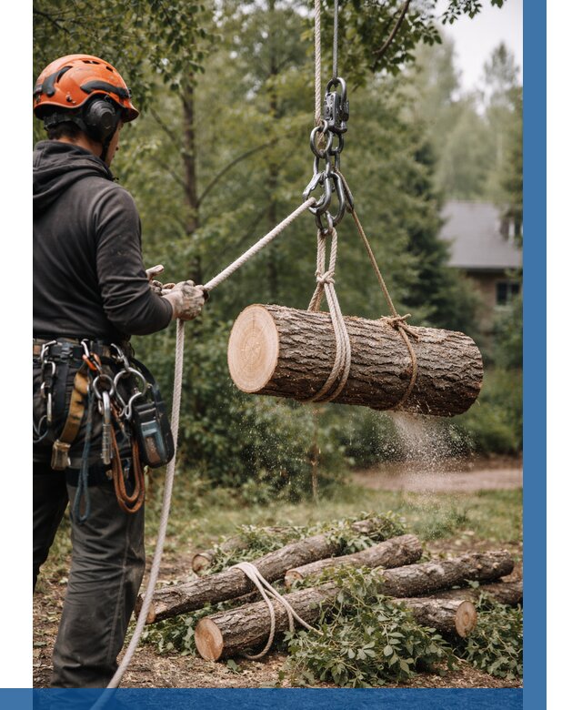 Валка деревьев частями в Шадринске от 7756 р. | ВЫСОТНИК-Шдр