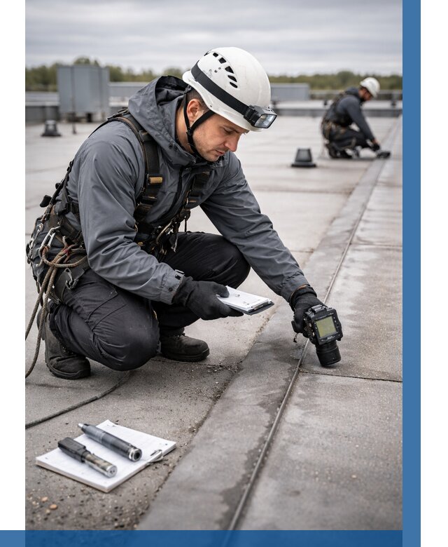 Обследование кровли на протечки в Шадринске от 4653 р. | ВЫСОТНИК-Шдр