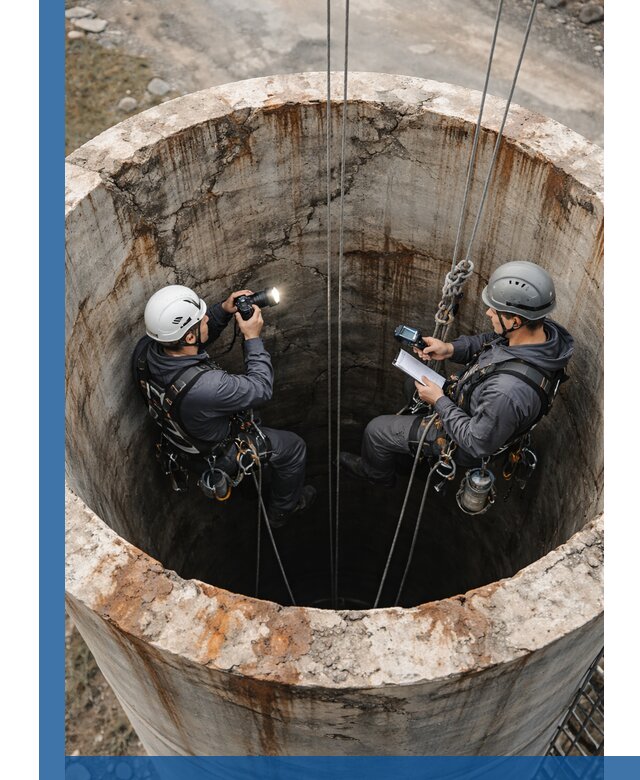 Обследование дымовой трубы: диагностика и оценка состояния в Шадринске